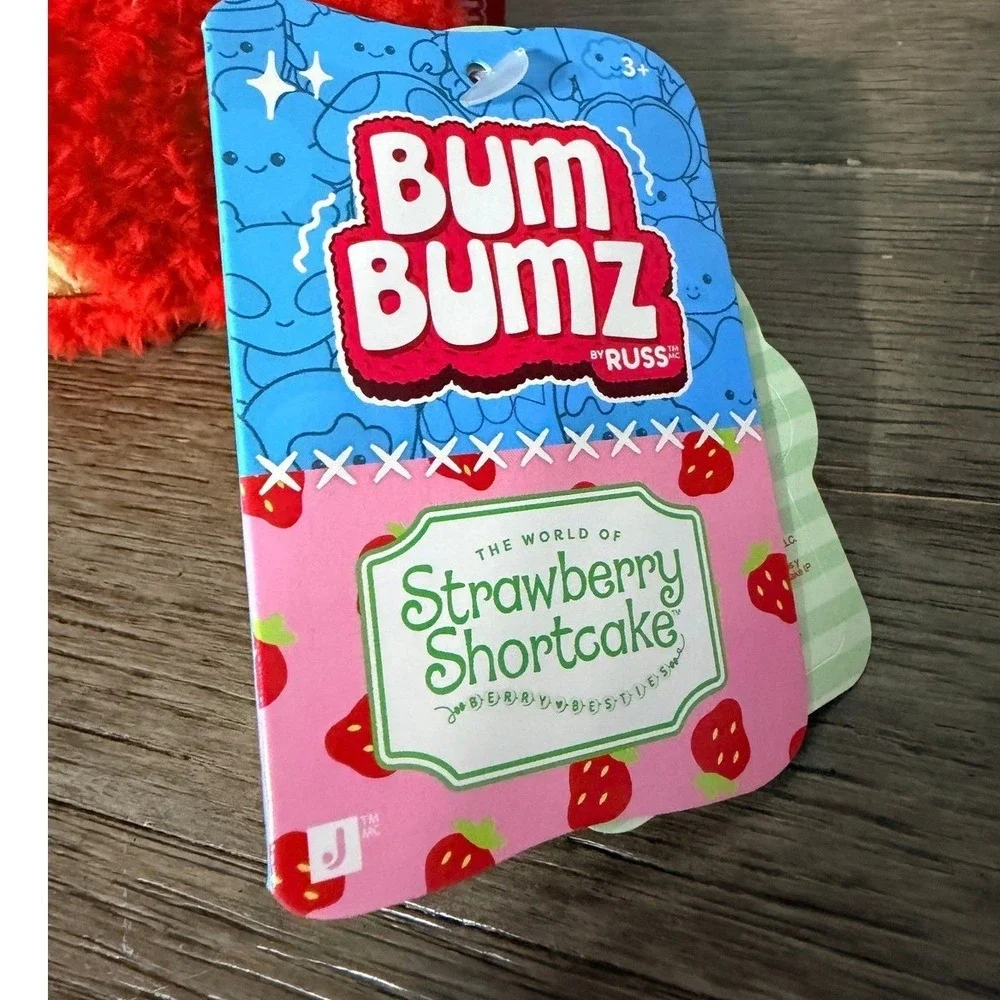 BumBumz Russ World‎ of Strawberry Shortcake Strawberry House Plush New With Tags
